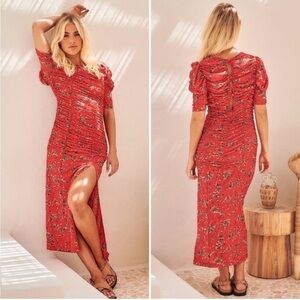 Free people Briella midi dress Size Small